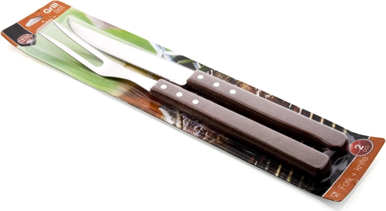 To-tandet gaffel til sikker håndtering