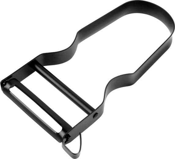 Skarpt, roterende blad til hurtig skrælning