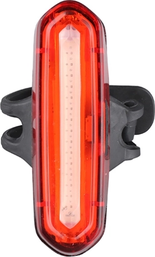 Solight genopladelig baglygte til cykel med COB-LED