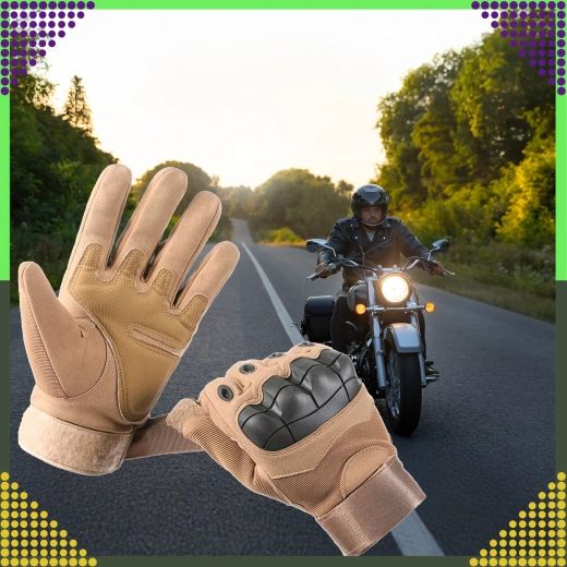 Justerbar manchet og touch-fingre