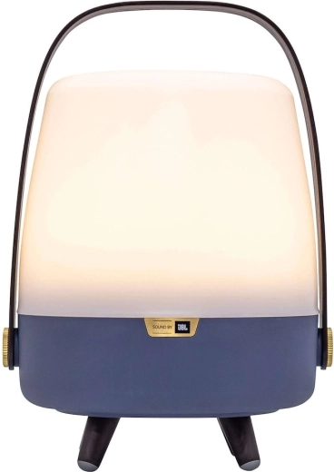 Transportabel lampe med højttaler Kooduu Lite-up Play Mini havblå