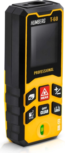 Præcis måling op til 65 m med resultathukommelse