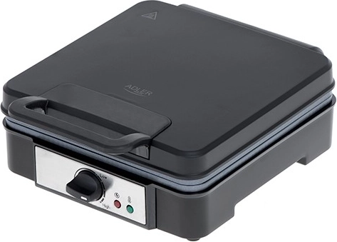 Vaffeljern Adler med temperaturregulering 1800 W