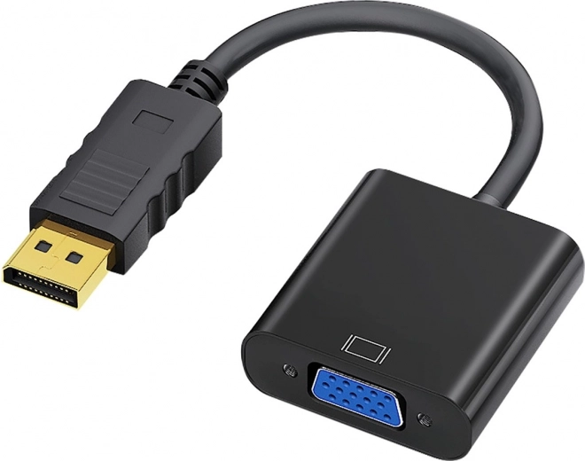 DisplayPort til VGA FULL HD adapter