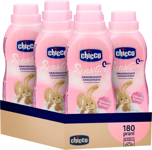 Chicco koncentreret skyllemiddel Baby Sensitive Blomsteromfavnelse 750 ml - 6 stk.