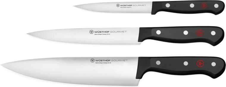 Wüsthof Gourmet sæt køkkenknive 3 stk.