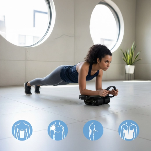 Fire brede hjul for maksimal stabilitet