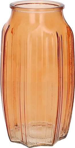 Vase Suko orange klar 22 cm