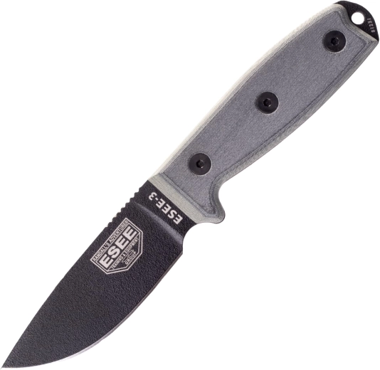 ESEE Model 3 alsidig kniv med coyote-skede