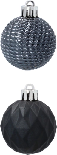 Stilfuld antracit til en moderne jul