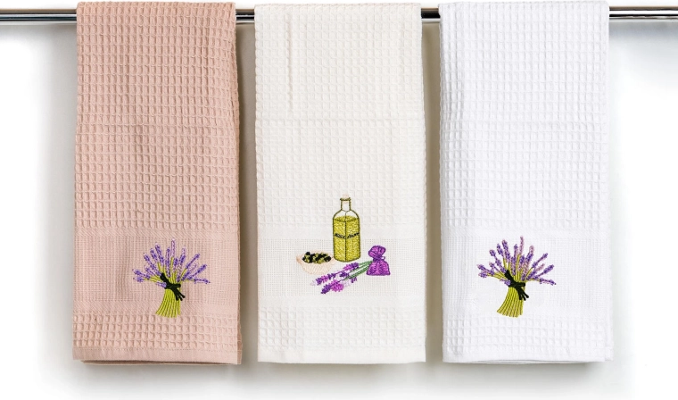 Dekorativt Lavender-broderi