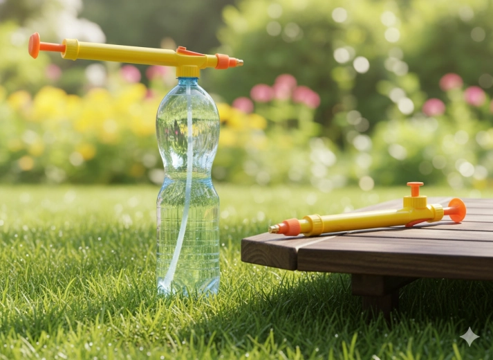 Hurtig montering på PET-flaske