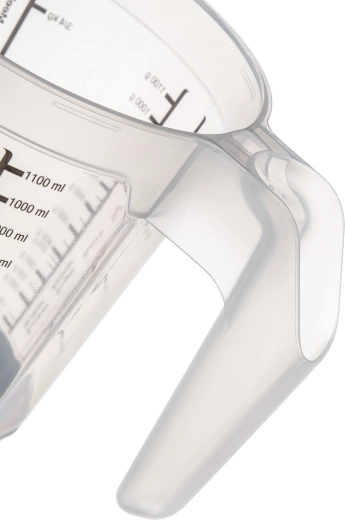 Ergonomisk håndtag og ren hældning