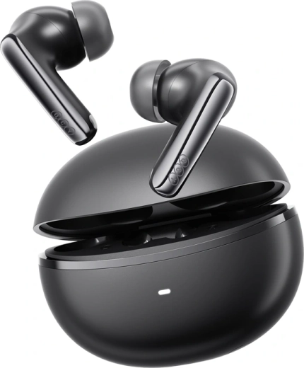 Adaptiv ANC op til −56 dB og 3 mikrofoner med AI