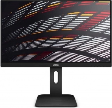 Monitor AOC 24P1 IPS med DVI, DP, HDMI, Pivot, Højttalere