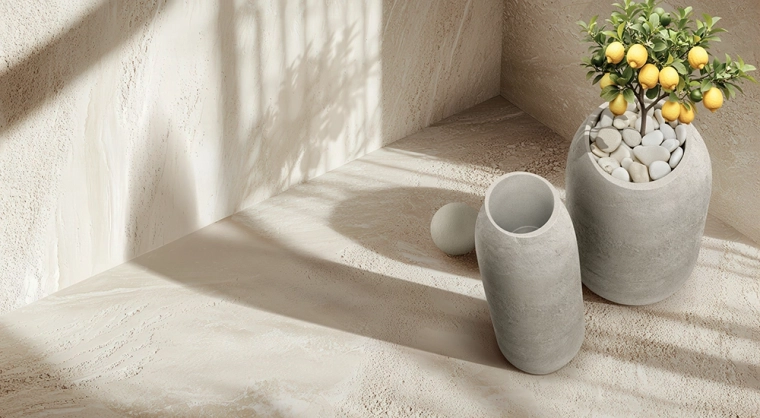 Tidløst mat udseende i farven macchiato