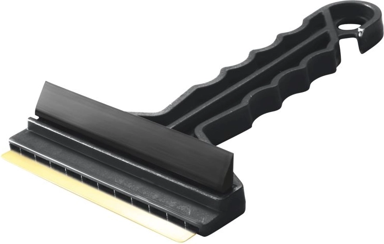 Gummiskraber for et rent finish