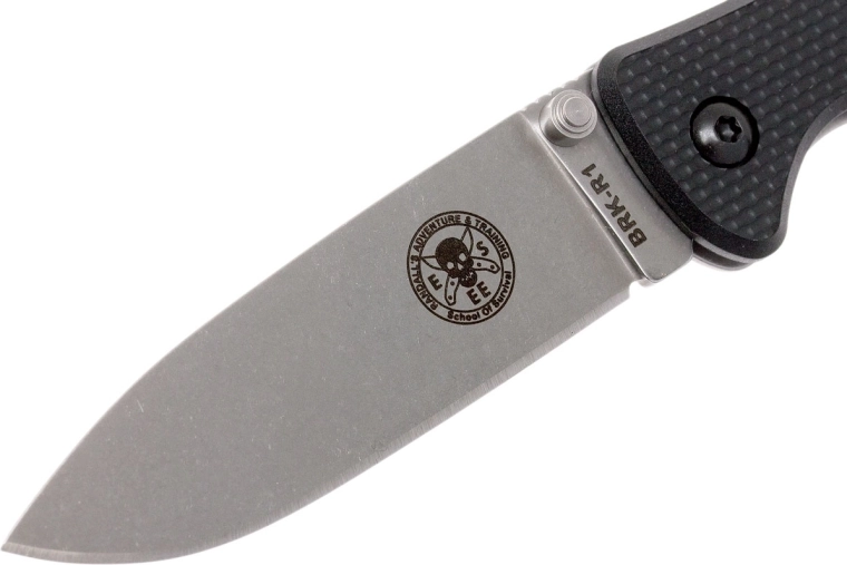 Robust D2-klinge med stonewash-overflade