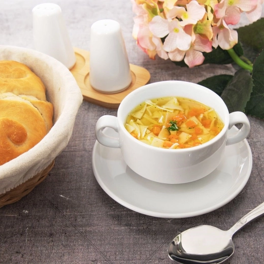 Elegant servering på bordet