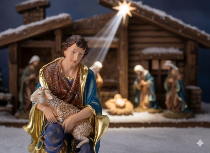 Ideelt supplement til julekrybben