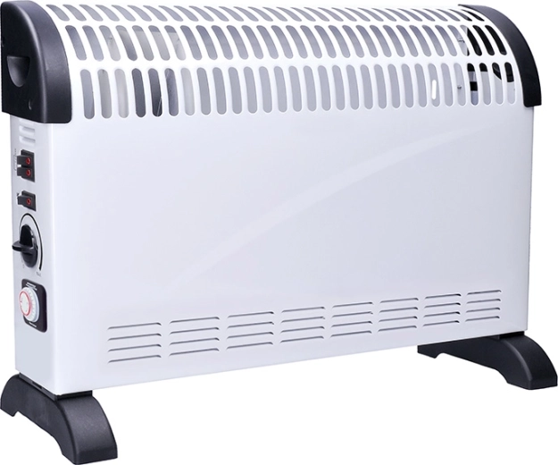 Solight varmluftkonvektor 2000 W med ventilator, timer og termostat