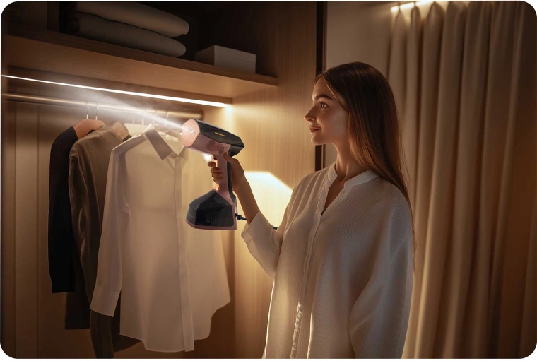 Behagelig vertikal og horisontal dampning