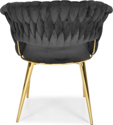 Gyldne metalben og stabil konstruktion