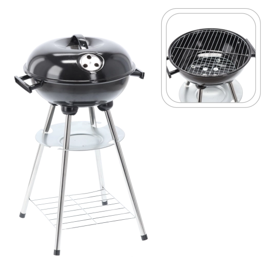 Jævn varme takket være den kugleformede konstruktion