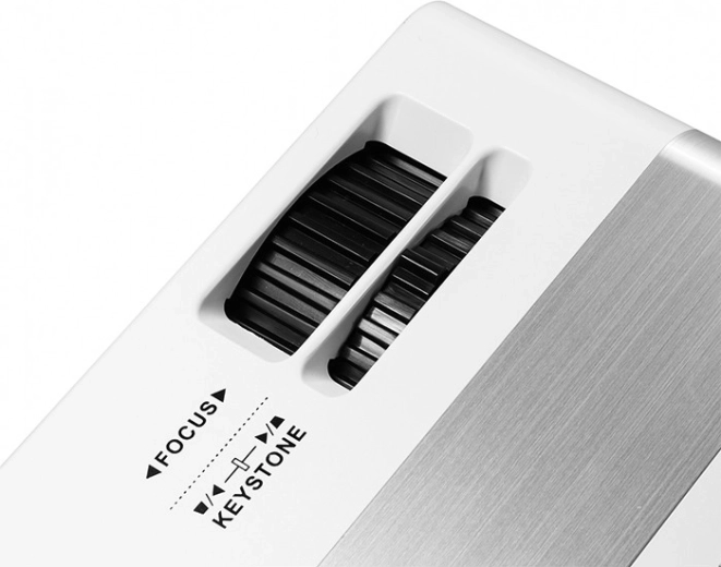 Præcis indstilling af fokus og keystone