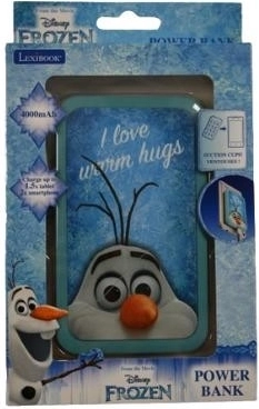 Powerbank med Frost, 4.000 mAh