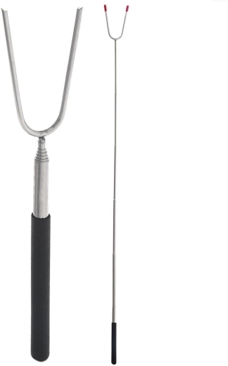 Teleskopisk grillgaffel 24,5–86 cm