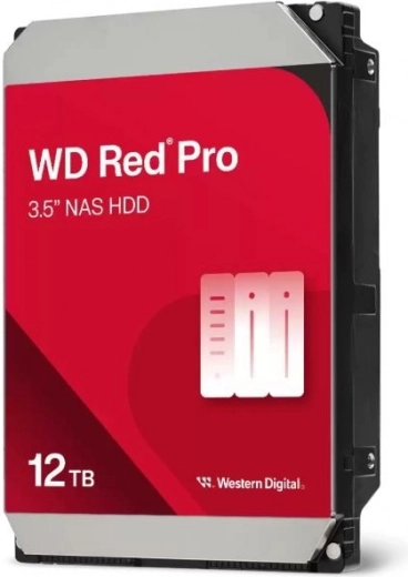 Harddisk WD Red Pro 12 TB 3,5" SATA III (256 MB cache)