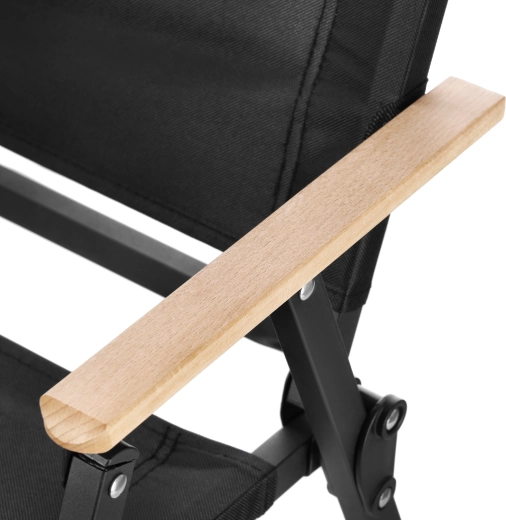 Stilfulde armlæn i træ og nem sammenklapning