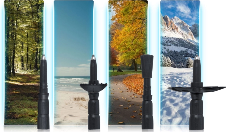 Sæt af spidser til alle underlag