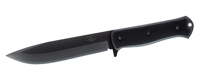 Fällkniven A1XB X‑Series survival kniv 16,1 cm, sort, Zytel-skede