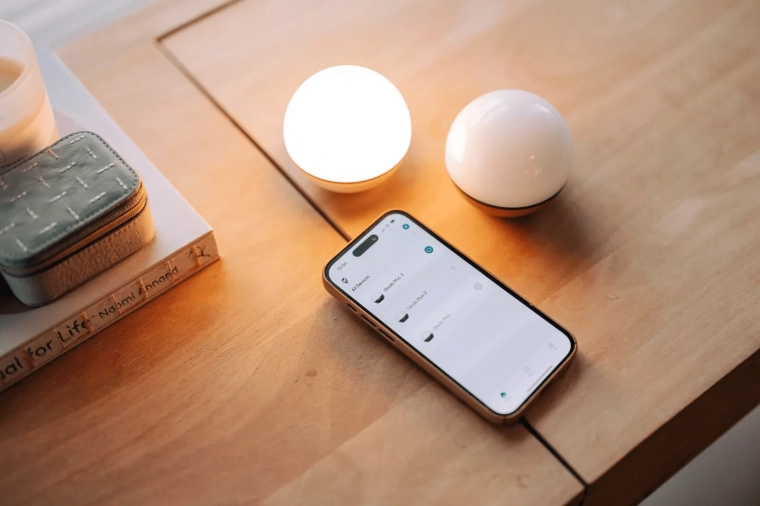 Styring via app og rige lysscener