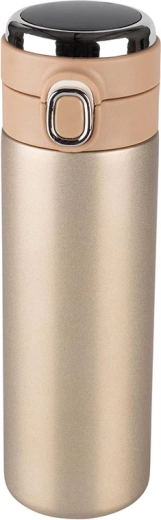 Termokrus 420 ml med LED-display guld
