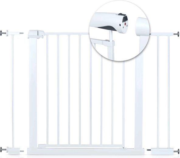 Bredde 76–104 cm med mulighed for 90° fastlåsning