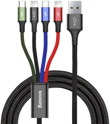 Baseus hurtigopladende USB-kabel 4-i-1