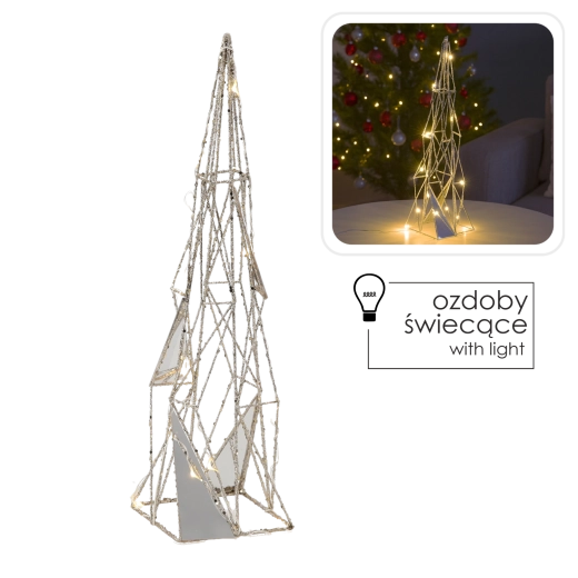 Varm, hyggelig belysning med 30 LED