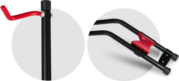 Fuldt justerbar højde og krogafstand