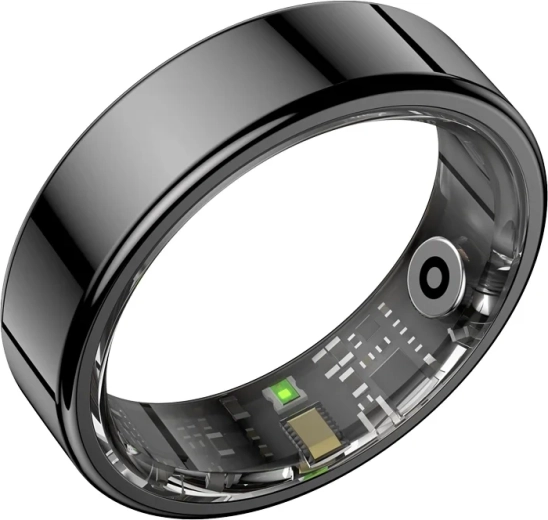 Smart ring Colmi Ring 2, størrelse 9, sort - 1 stk.
