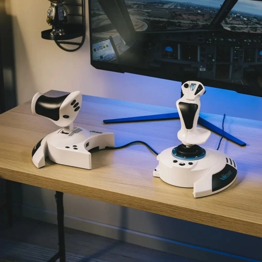 Tilpas joystick-modstand og ergonomi