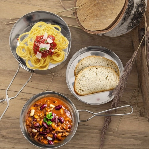 Praktisk servering i felten