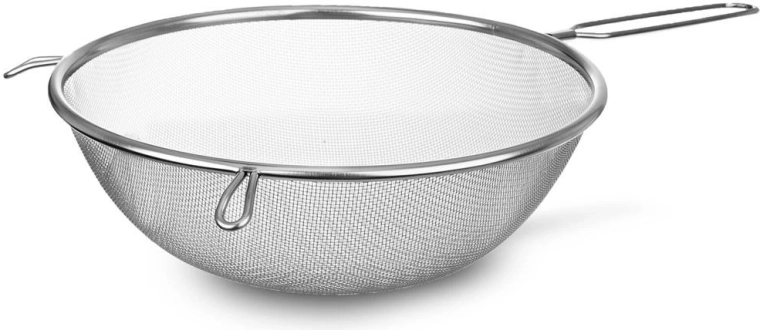 Finmasket net for perfekt ren silning