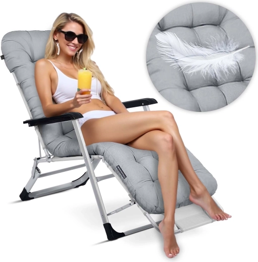 Maksimal komfort takket være den tykke pude