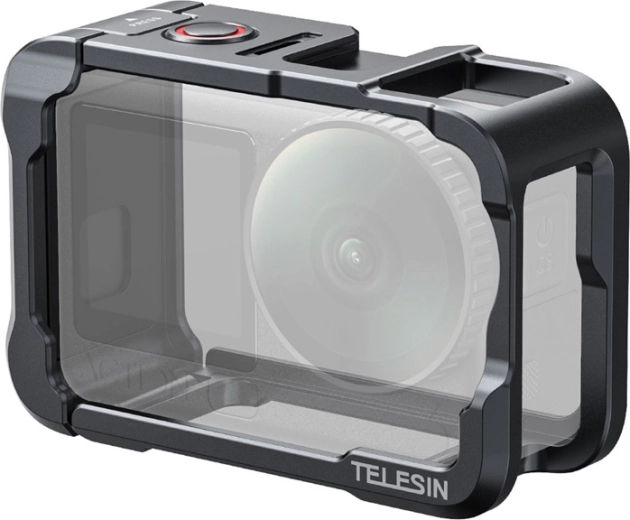 Robust beskyttelseshus i metal TELESIN til DJI Osmo Action 6