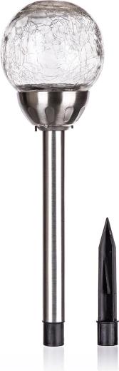 Holdbart rustfrit stål og nem nedstikning i jorden