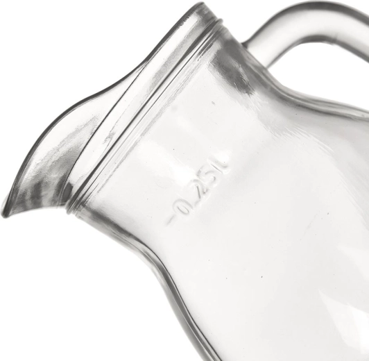 Præcis dosering takket være 0,25 l-markering