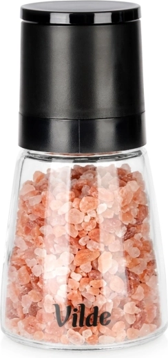 Vilde glas håndkværn til peber, salt og krydderier 13,5 cm
